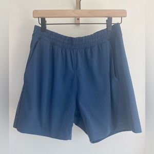 UNIQLO • Ultra Stretch Dry-Ex Shorts • Blue, Size Small